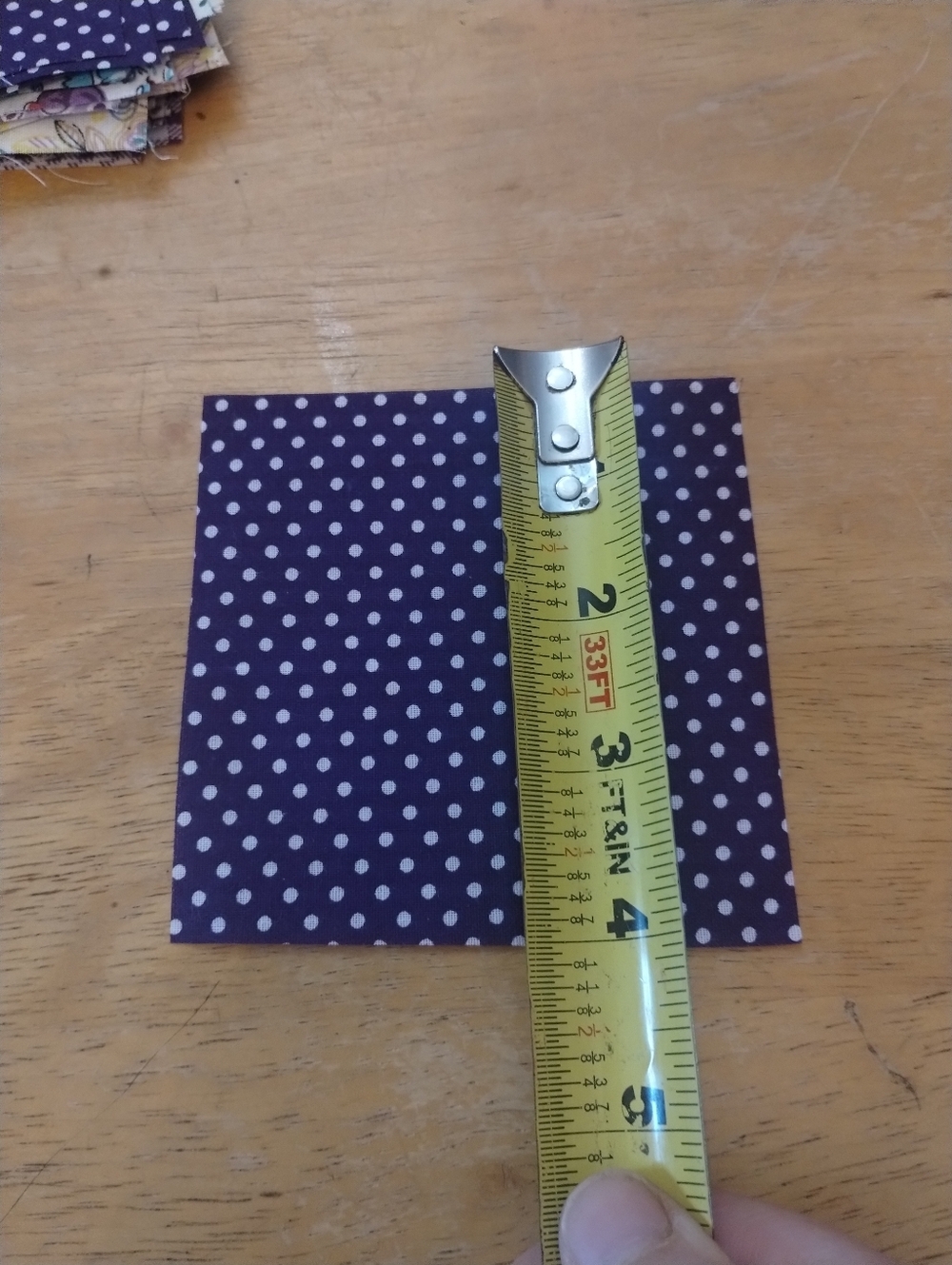 50pc Fabric Squares 4x4 Bundle Lot Quilting Craft Mix Floral Polka Dot Scrap - Picture 6 of 6